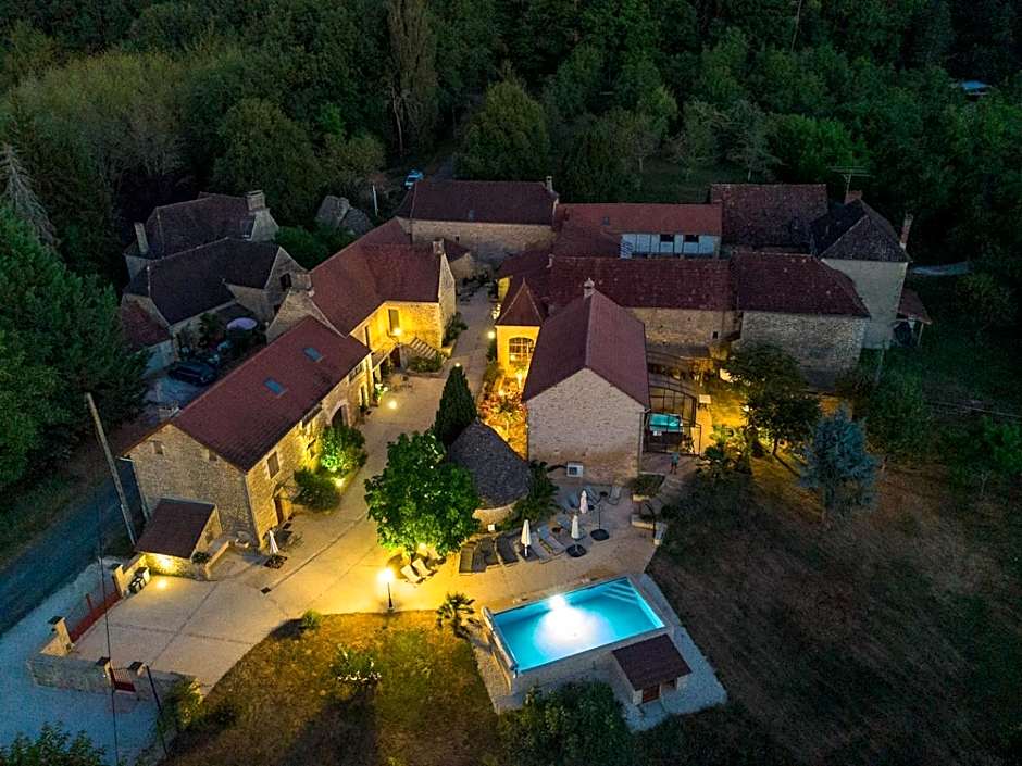 Aux Bories de Marquay, chambres d'hôtes B&B avec piscine et SPA près de Sarlat