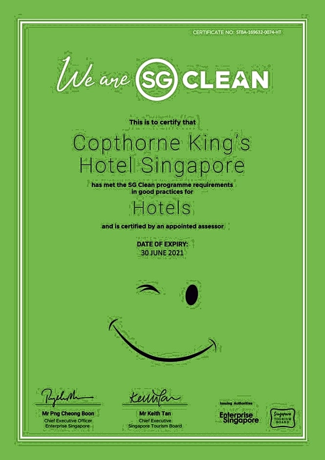 Copthorne King's Hotel Singapore on Havelock