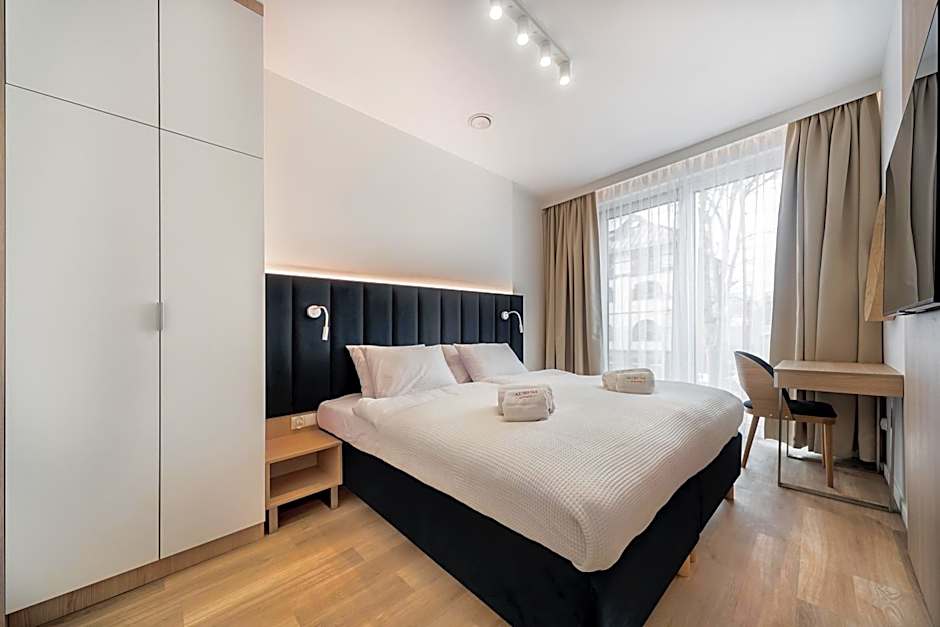 Aurum Aparthotel - Nowe Apartamenty blisko Plaży - Neue Appartements in Strandnähe