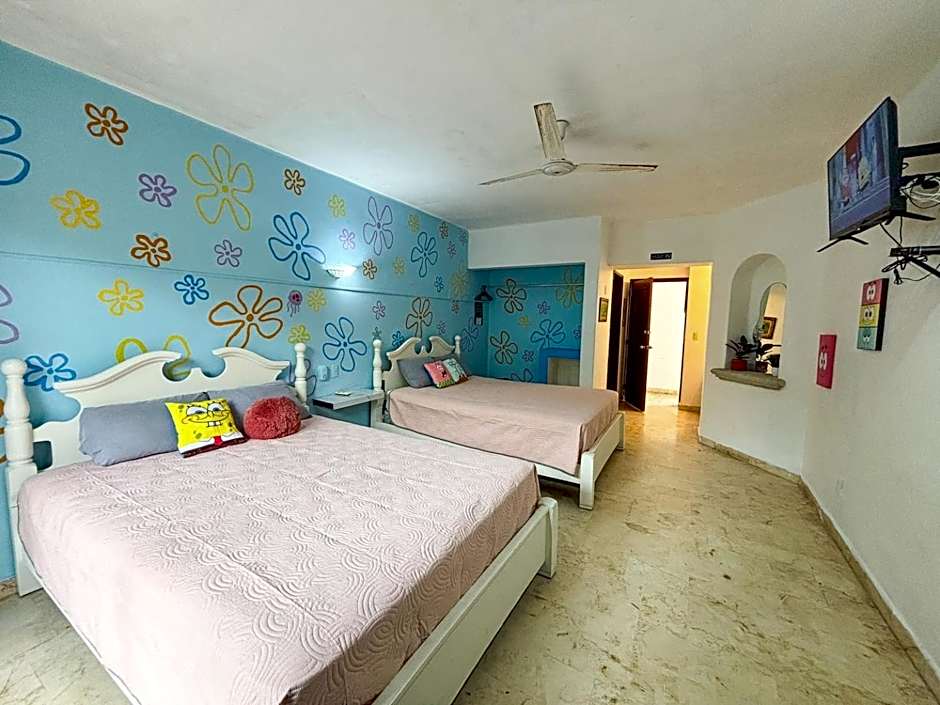 Sleep in a pineapple under the sea