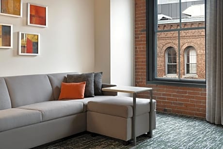 One-Bedroom Corner Larger King Suite with Sofa Bed - Hearing Accessible