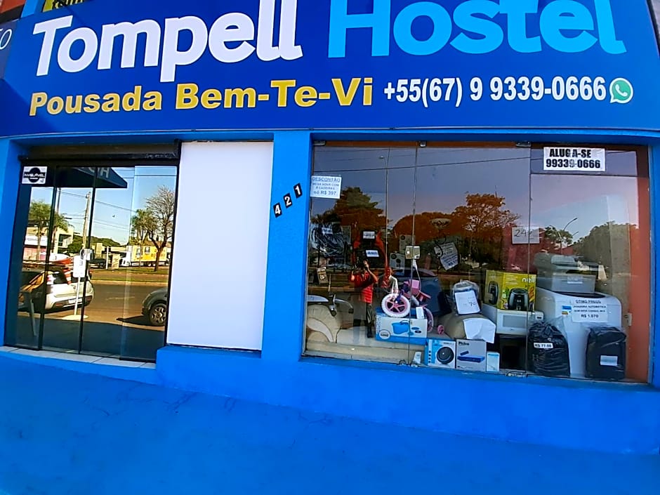 Portaria e circulação de hóspedes só até 23 horas - Reabre às 5 horas - Pousada Bem-te-vi Tompell