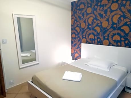 Chambre avec tout le confort d'un appartement