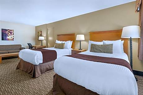 Double Room with Two Double Beds and Kitchenette