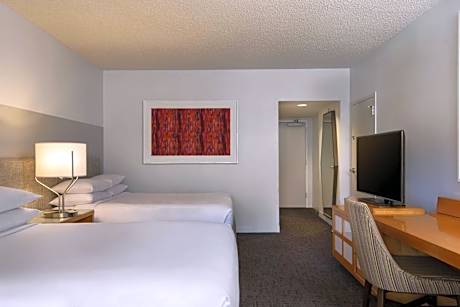 Double Room with Two Queen Beds - Pool View (No Resort Fees)