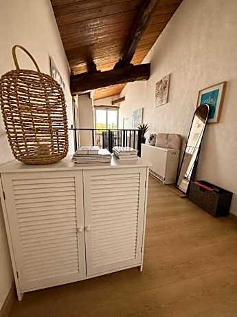 étage privé (4 chambres et salle de bain partagée)
