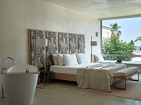 Double Room in Bungalow Sea View with Outdoor Mini Pool Hydromassage