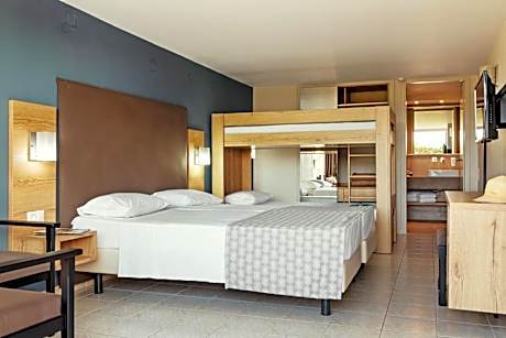 Family Room Open Plan Garden View