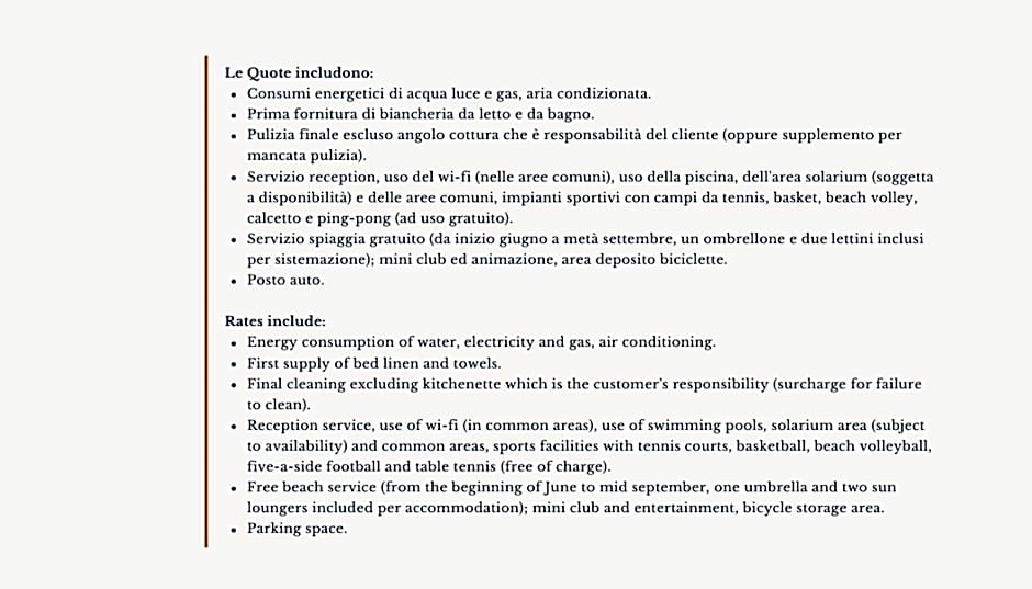 ISA - Residence with pool and private beach in Talamone just 500 mt from the beach