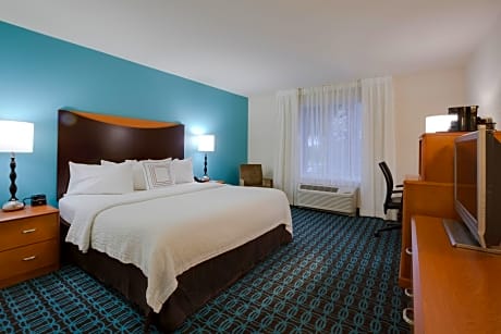 Studio, 1 King Bed with Sofa bed (1 King Bed and 1 Double Sofa Bed)