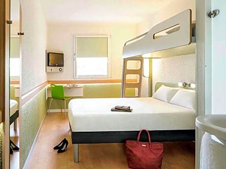 Triple Room with One Double Bed and One Bunk Bed