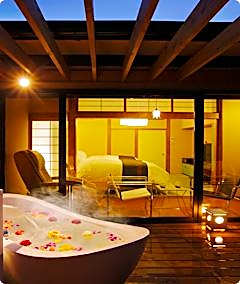 Kaminoyama Onsen Hanaakari no Yado Tsukinoike