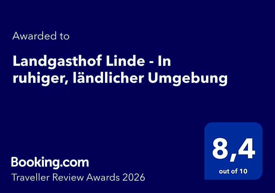 Landgasthof Linde - Restaurant beliebt bei Einheimischen