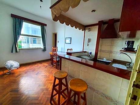 Apartment overlooking Copacabana Beach