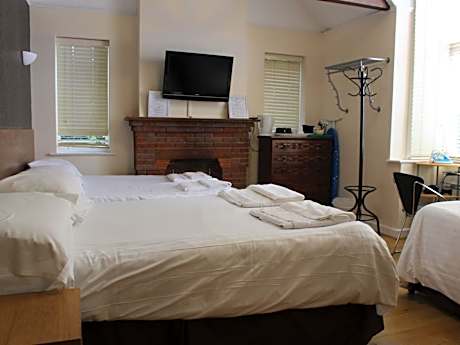 Family Room with Shared Bathroom