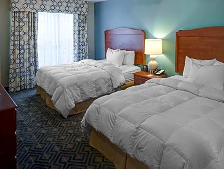 2 Queen Accessible 3X3 Shower Suite Non-Smoking