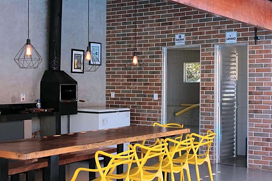 Casa na fazenda inteira ou quartos individuais no Hostel Recanto da Felicidade Paraopeba