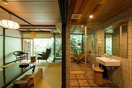Family Room with Sauna