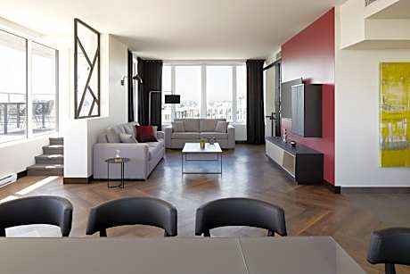 Two-Bedroom Suite with One King Bed, One Queen Bed, Balcony and Sofa Bed