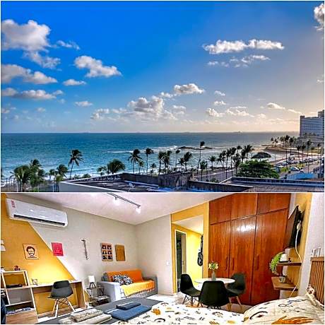 Lindo e Econômico, 2min da praia, perto Farol da Barra