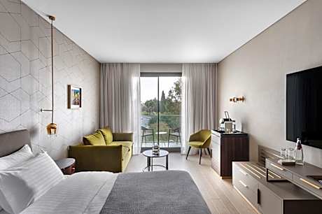 2 Rooms Connecting with Balcony