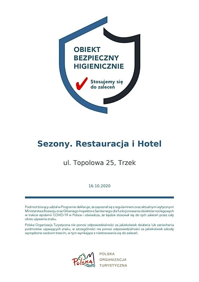Sezony. Restauracja i Hotel