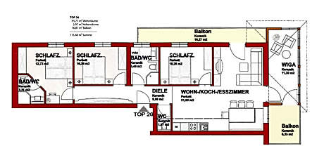Three-Bedroom Suite