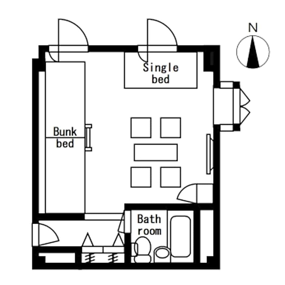 ALPHABED INN Takamatsuekimae