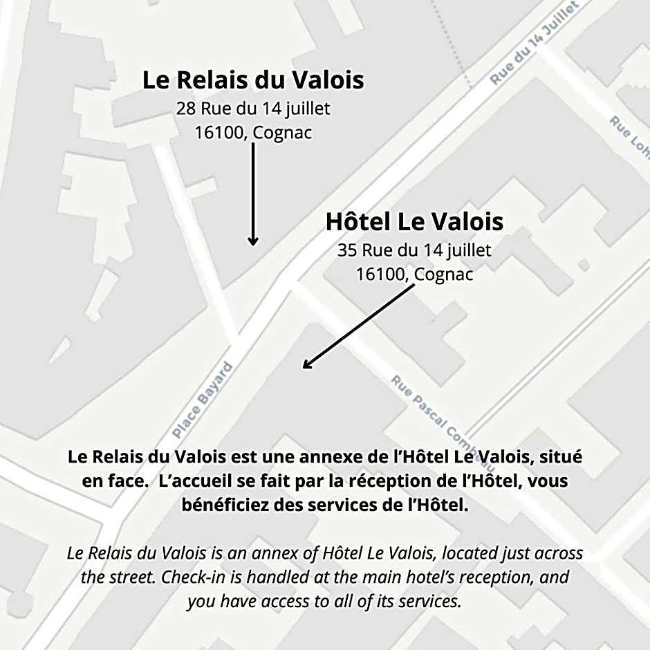 Le Relais du Valois, Cognac Centre