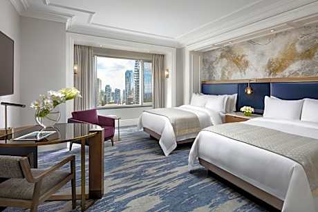 Superior, Two Double Beds, Guest room, 2 Double, City view