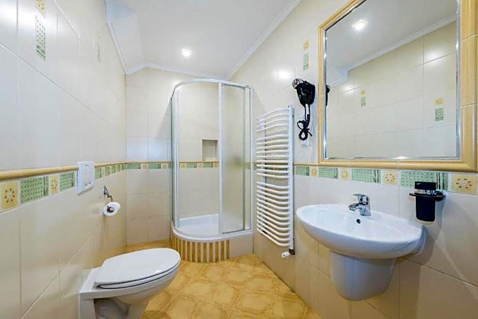 Biały Jeleń z basenem i jacuzzi