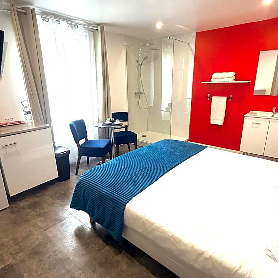 Aux Charmes-Suites cosy et independantes equipees d un frigo, micro ondes et nespresso