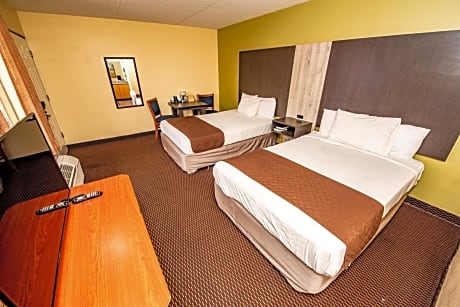 Double Room with Two Full Beds - City View (Non Smoking)