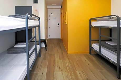 Bed in 4-Bed Mixed Dormitory Room with Private Bathroom