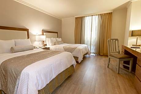 Two Double Beds