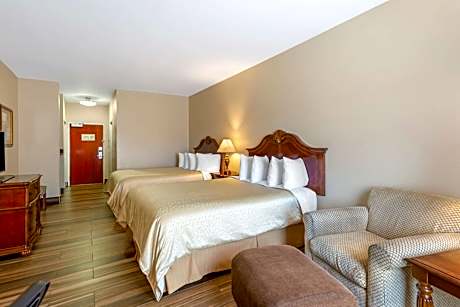 2 Queen Beds, Non-Smoking, Pet Friendly Room, 32-Inch Flat Television, High Speed Internet Access, M
