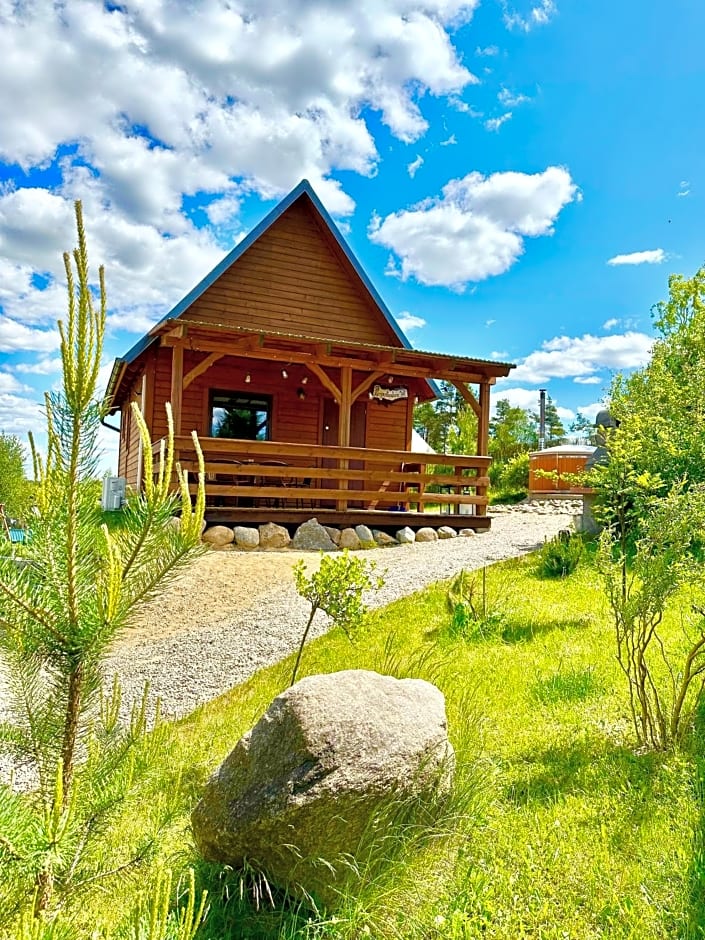 Dolina Bella - ogrzewany domek z balią, sauną i kominkiem w sercu Kaszub