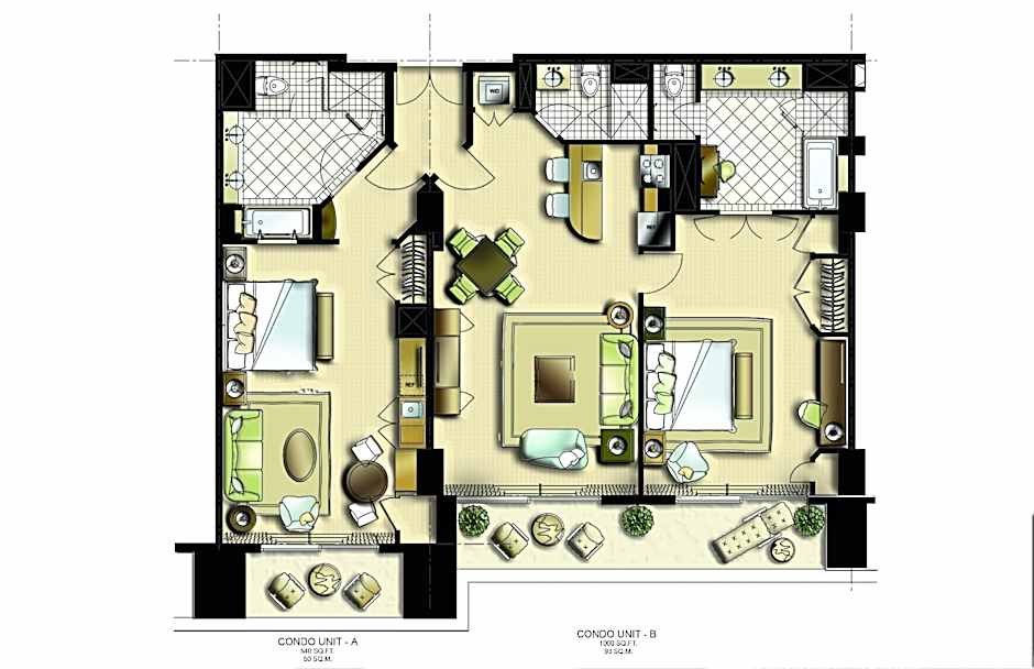 Photo 1 of 2 of 2 Bedroom, Terrace
