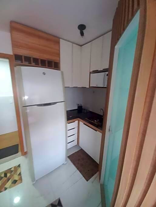 Studio aconchegante em frente a praia