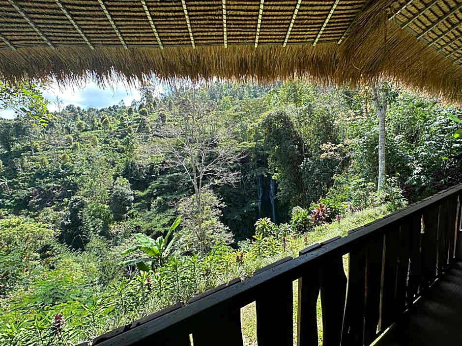Munduk Tutub waterfall view
