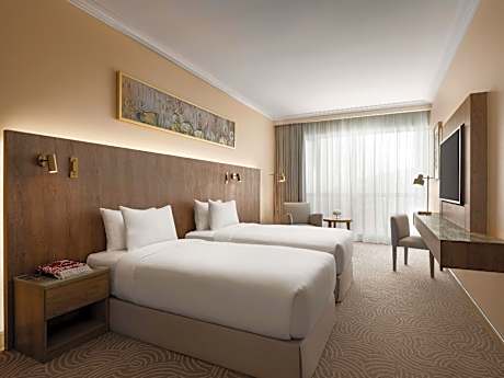 Superior room twin bed Part haram view