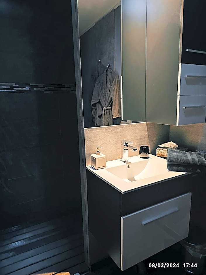 Appartement tout confort avec balnéo et lit king size