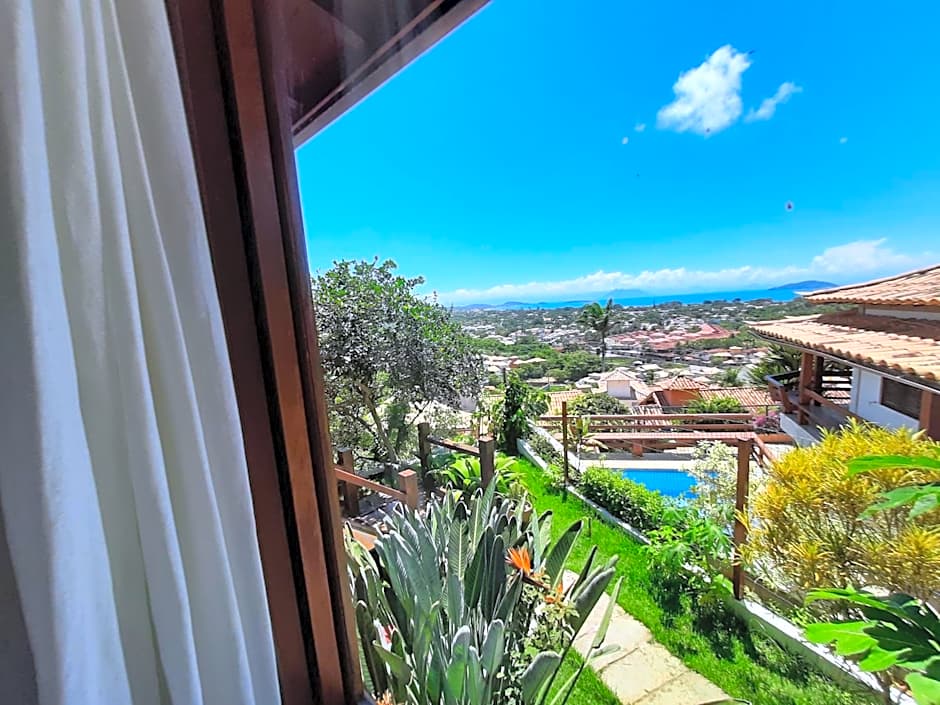 Casa e piscina privativa, vista para o mar em condomínio pé na areia