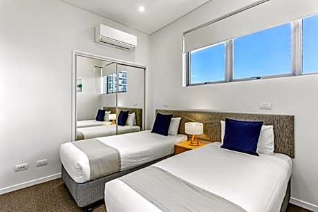Two-Bedroom Top Floor Ocean View Apartment