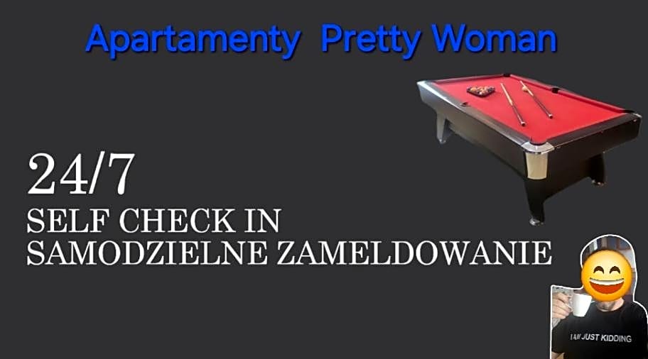 Apartamenty PRETTY WOMAN meldunek samodzielny 24h - noclegi Bytom Chorzów Katowice