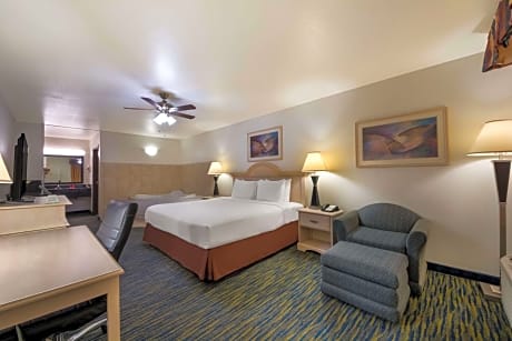 Accessible - Suite King Bed, Mobility Accessible, Roll In Shower, Larger Room, Couch, Wi-Fi, Non-Smoking, Full Breakfast
