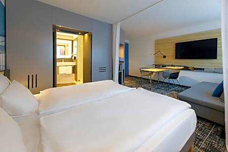 Standard Suite with Twin Beds and Sofa Bed