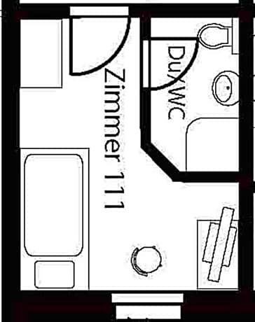 Single Room with Private Bathroom