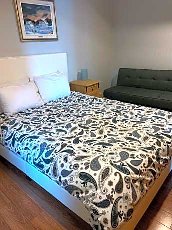 Le Pavillon,1 Queen Bed, 1 Murphy Double Bed, 1 futon (P1)