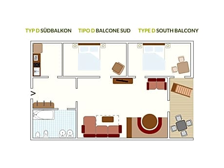 Two-Bedroom Apartment